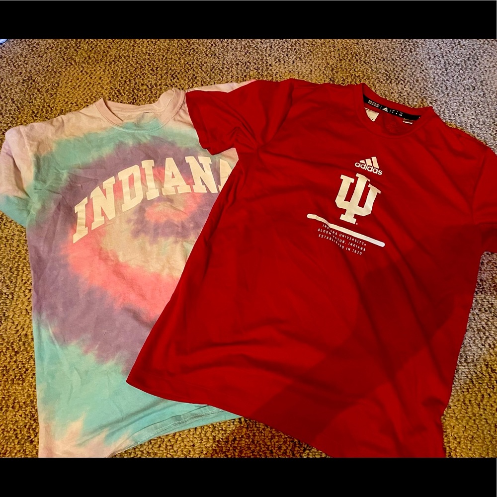 2 Indiana University T-shirts